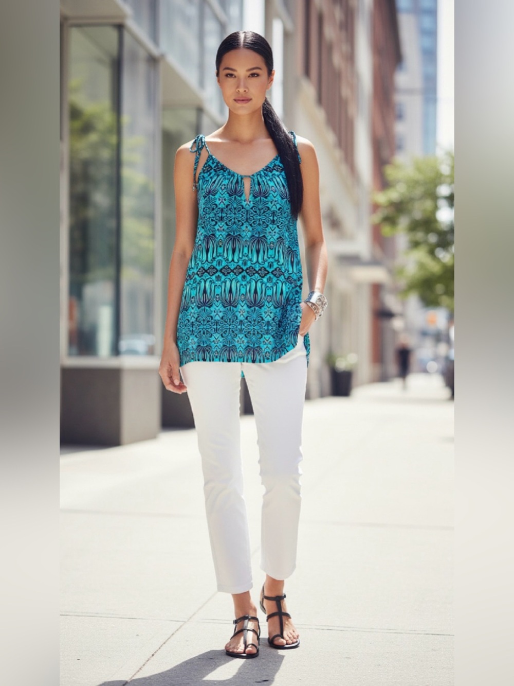 (#175) TORY BURCH Silk Blouse